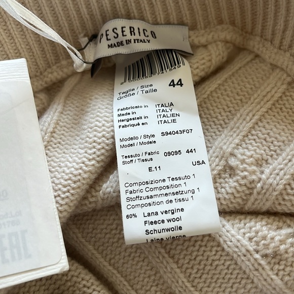 NWT $735 Peserico rib-knit drawstring pants size 44 - Picture 9 of 16